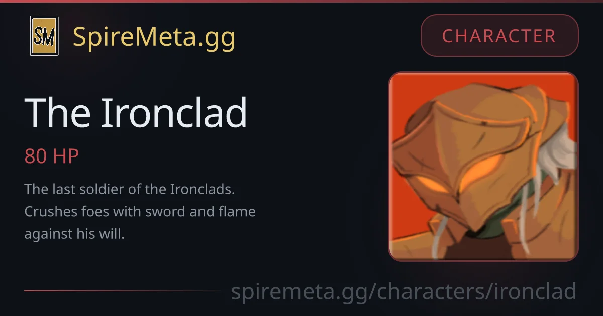 SpireMeta · character share card